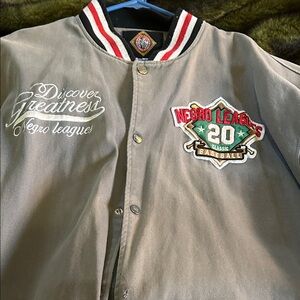 Vintage nlbm big boy negroe league jacket